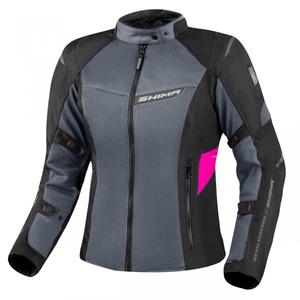 Chaqueta de moto para mujer Shima Rush Vent 2.0 Negra y Rosa