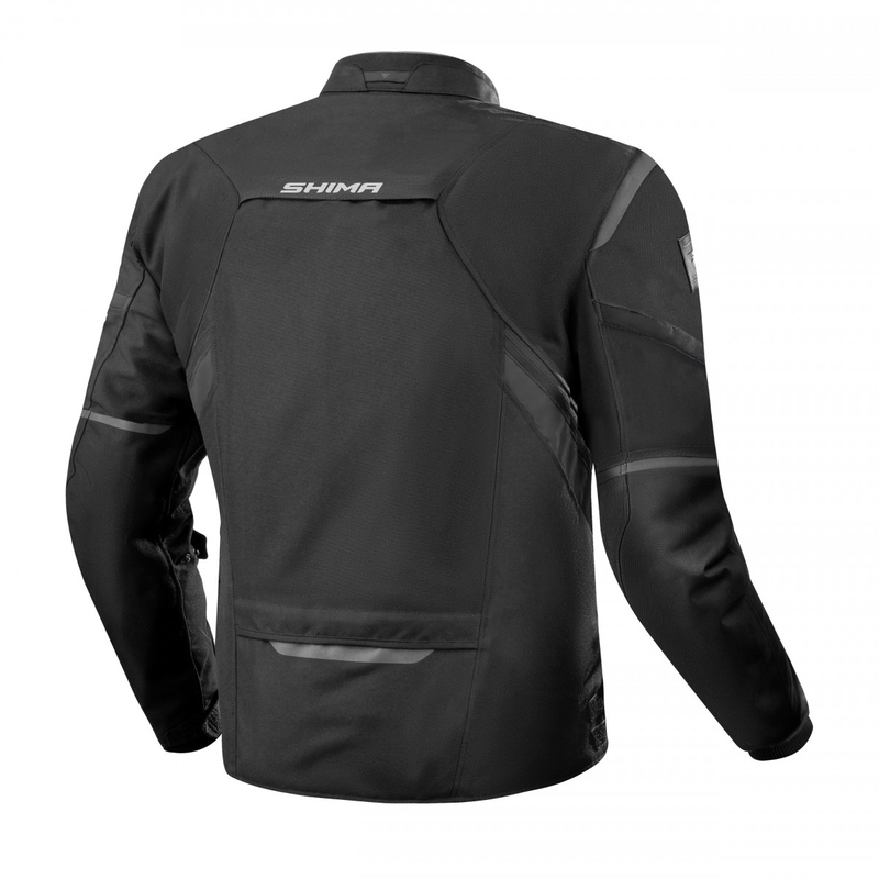 Chaqueta de moto Shima Rush 2.0 negra