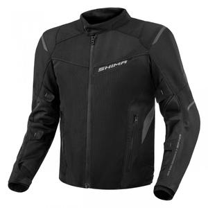Chaqueta de moto Shima Rush Vent 2.0 negra
