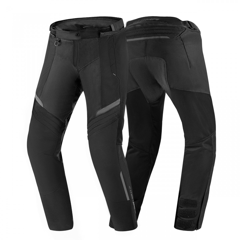 Pantalón de moto Shima Rush Vented 2.0 para mujer Negro
