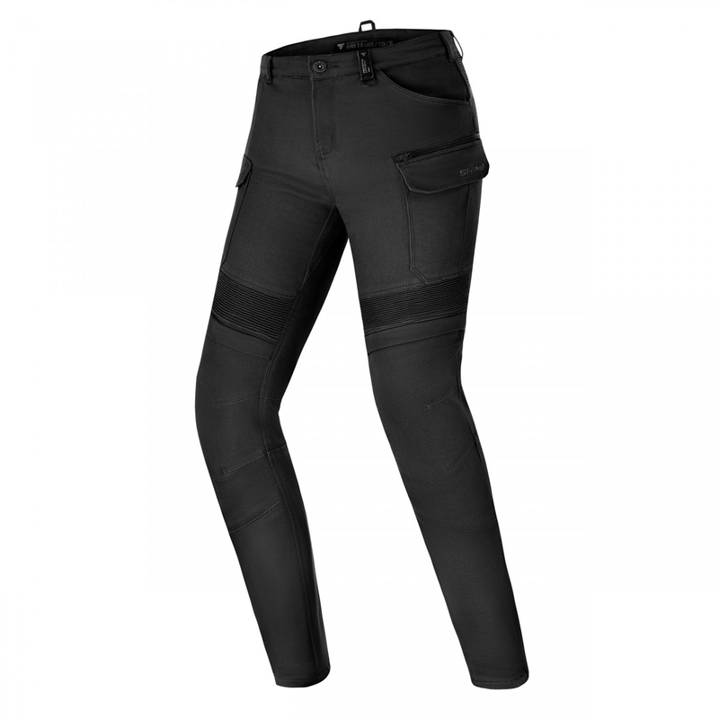 Pantalón de moto largo Shima Giro 3.0 Mujer Negro