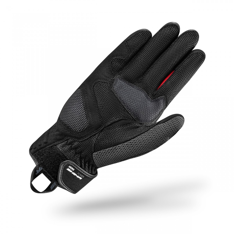 Guantes de moto Shima Hero negro-rojo