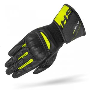 Guantes de moto Shima STX 2.0 negro-amarillo fluo