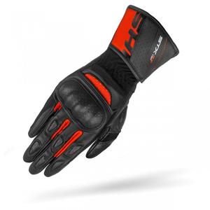 Guantes de moto para mujer Shima STX 2.0 Negro-Rojo