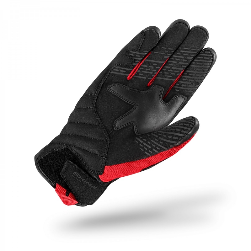 Guantes de moto Shima Blaze 2.0 negro-rojo