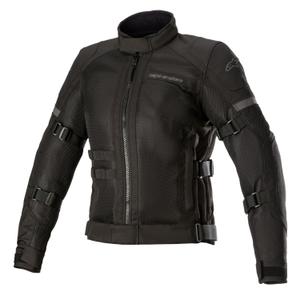 Chaqueta de moto Alpinestars Stella Crosshill Waterproof Air 2024 Mujer Negro