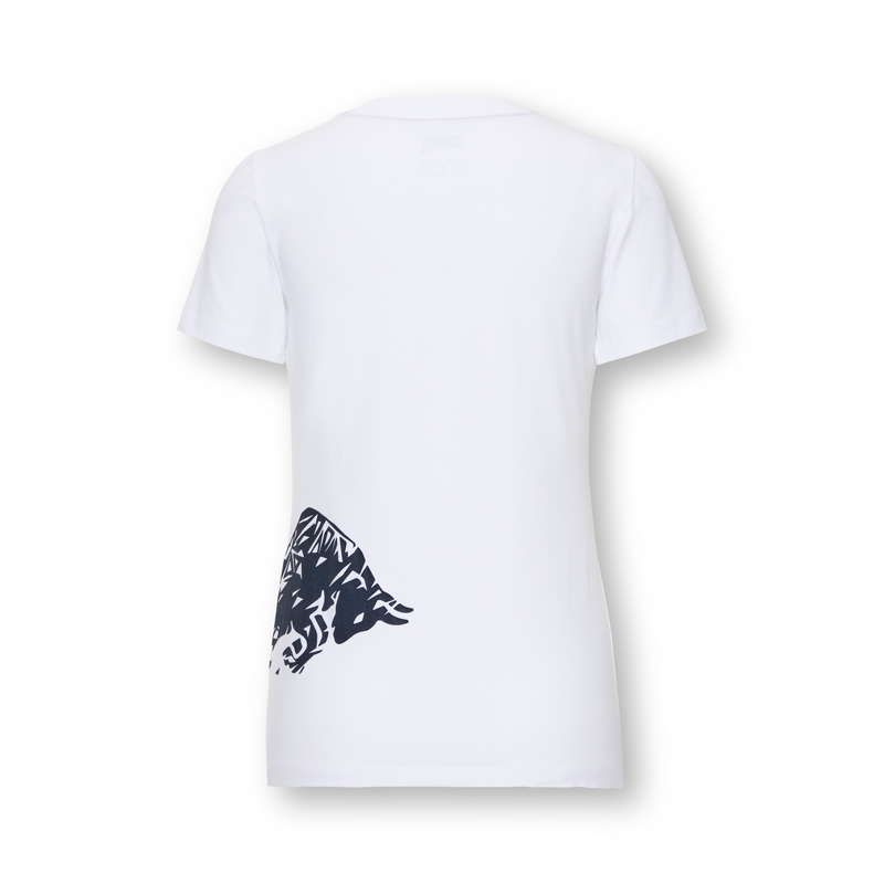Camiseta Red Bull Adrenaline de mujer blanca