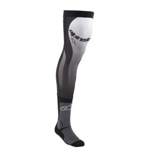Calcetines Rodillera Alpinestars Blanco y Negro