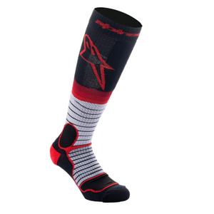 Calcetines Alpinestars MX PRO negro-rojo-gris