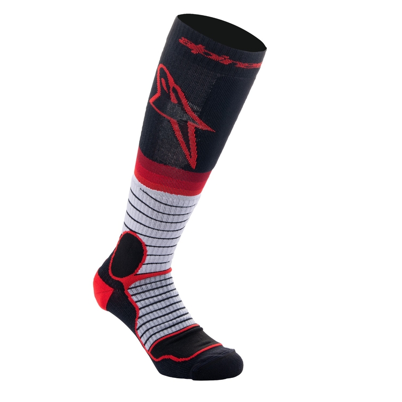 Calcetines Alpinestars MX PRO negro-rojo-gris