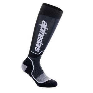 Calcetines Alpinestars MX Plus negro-blanco