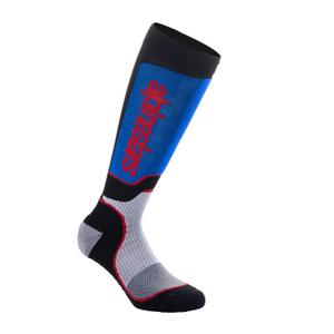 Calcetines Alpinestars MX Plus para niños (negro, rojo, azul y gris)