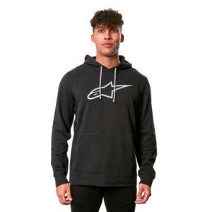 Sudadera con capucha Alpinestars Ageless 2 gris y negra