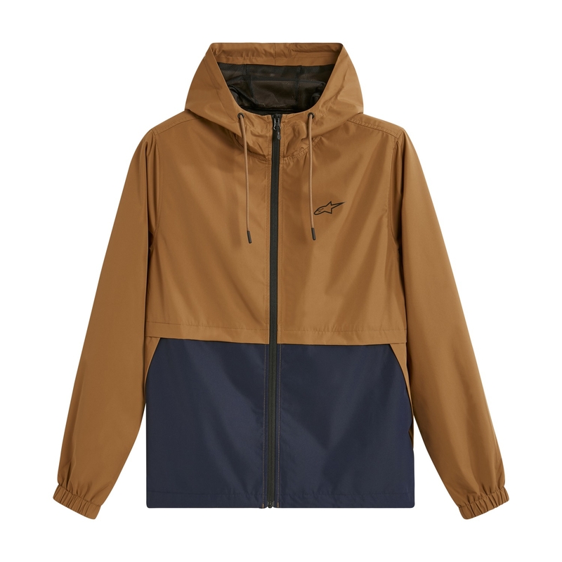 Chaqueta Alpinestars Avid Wind marrón-azul oscuro