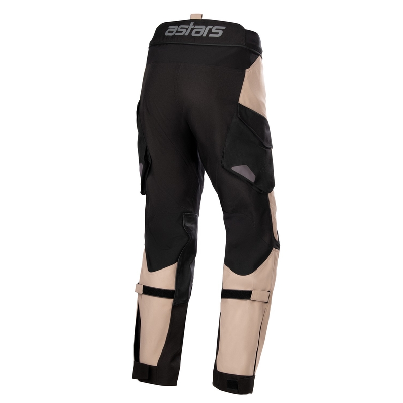 Pantalones de moto Alpinestars Halo Drystar color caqui y negro