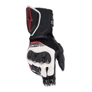 Guantes de moto Alpinestars SP-8 Air 2024 blanco-negro-rojo