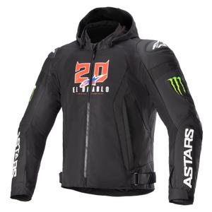 Chaqueta de moto Alpinestars Zaca Air Monster FQ20 Negro-Rojo-Azul-Blanco-Verde