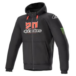 Chaqueta de moto Alpinestars Chrome Ignition Monster FQ20 Negro-Rojo-Blanco-Verde