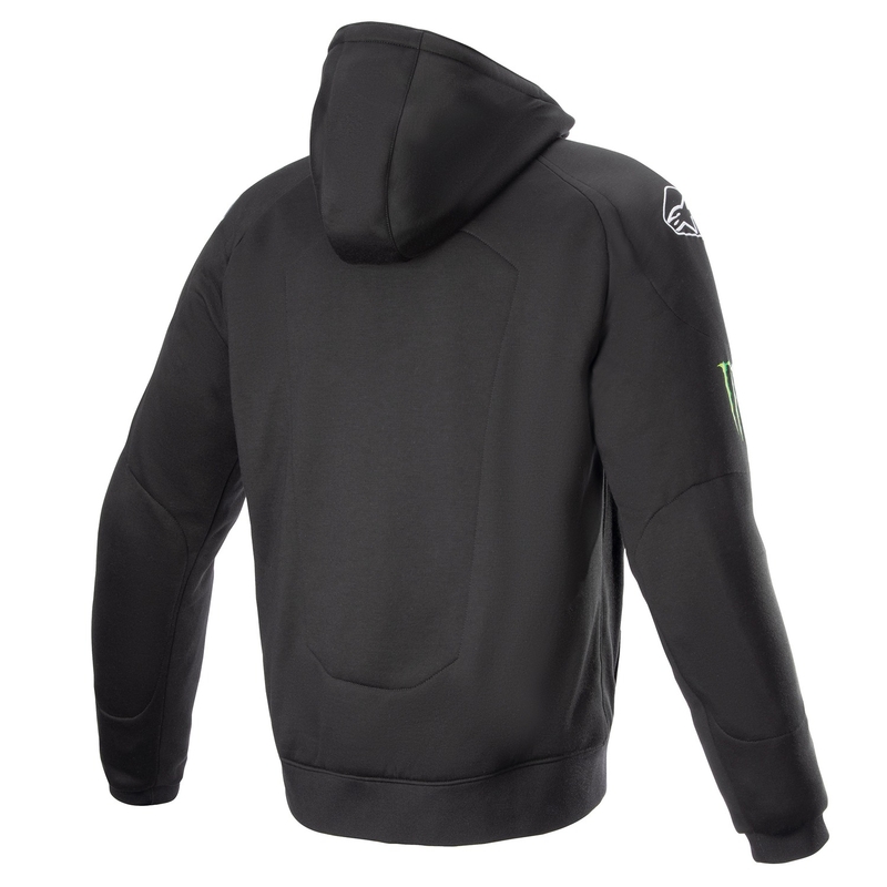 Chaqueta de moto Alpinestars Chrome Ignition Monster FQ20 Negro-Rojo-Blanco-Verde