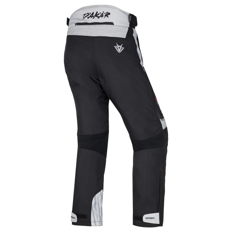 Pantalón de moto RSA Dakar 2 negro-gris