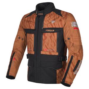 Chaqueta de moto RSA Dakar 2 arena-negro-rojo
