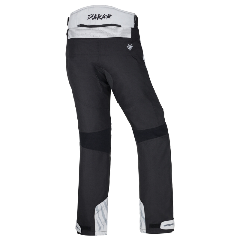 Pantalón moto mujer RSA Dakar 2 negro-gris