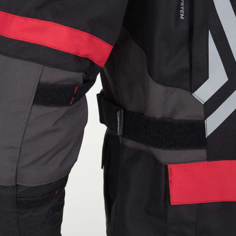 Chaqueta de moto RSA Storm negra