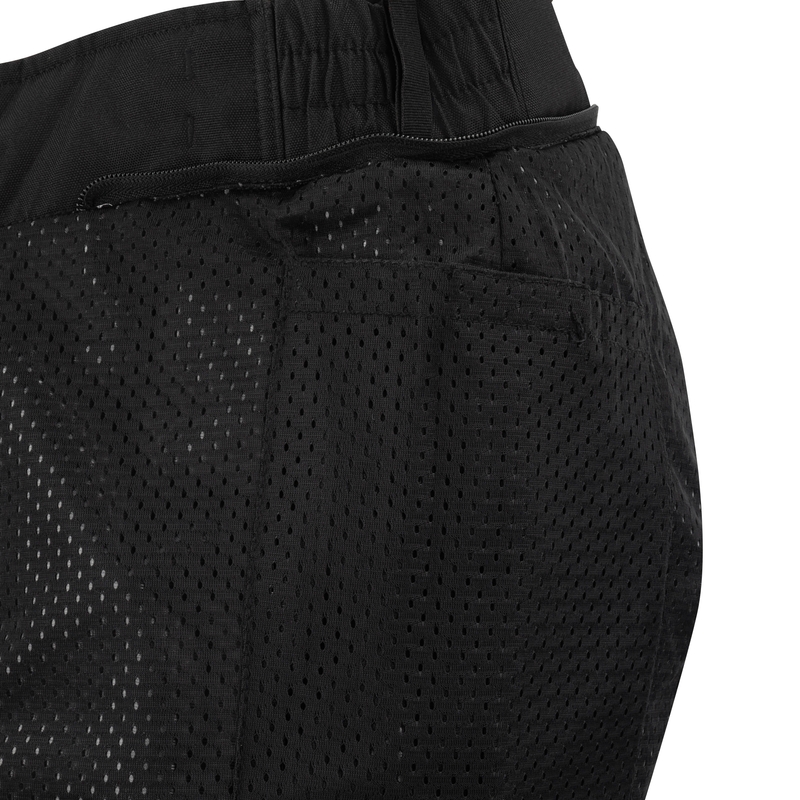 Pantalón de moto RSA Wasp negro-blanco-amarillo fluo