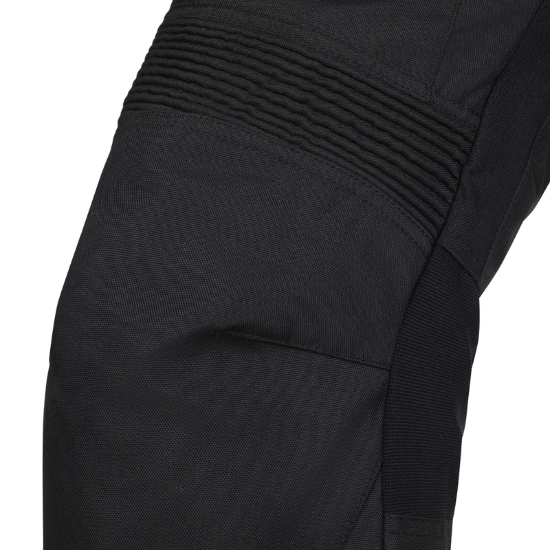 Pantalón de moto RSA Wasp negro-blanco-amarillo fluo