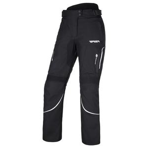 Pantalón de moto RSA Wasp blanco y negro