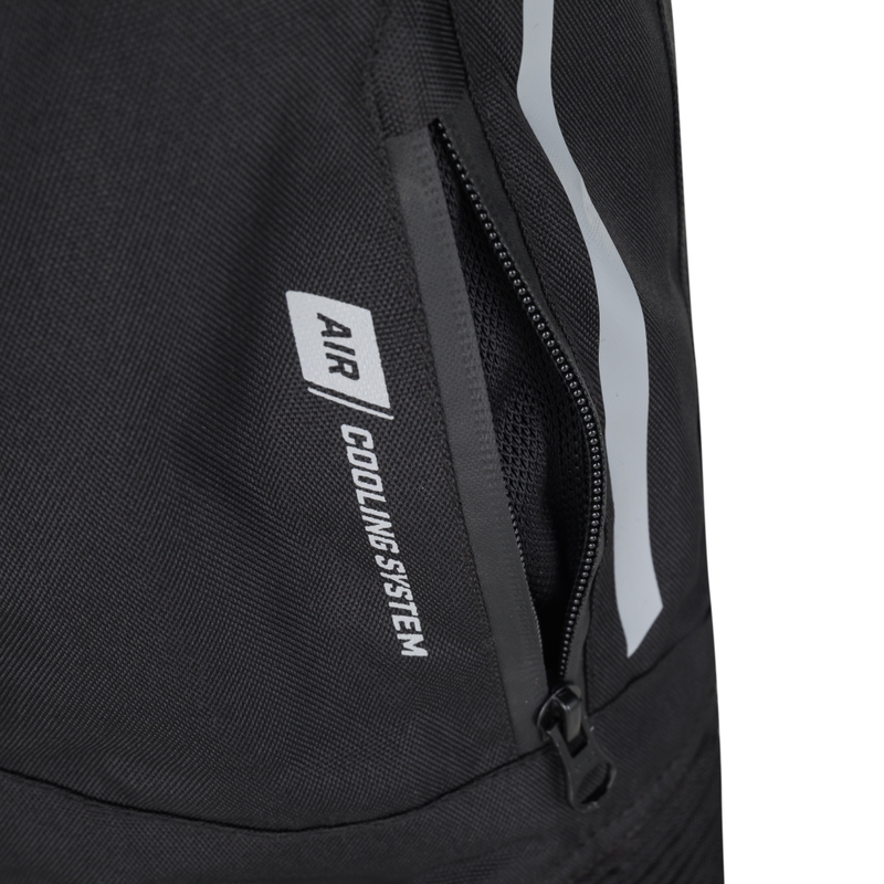 Pantalón de moto RSA Wasp negro y gris