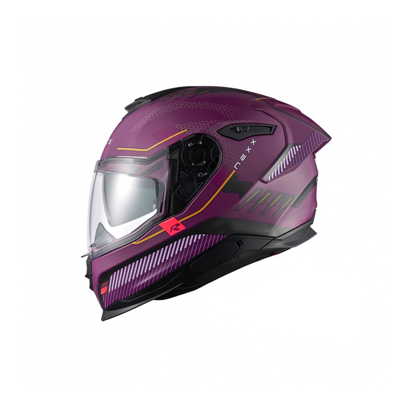 Casco integral de moto Nexx Y.100R Baron morado liquidación