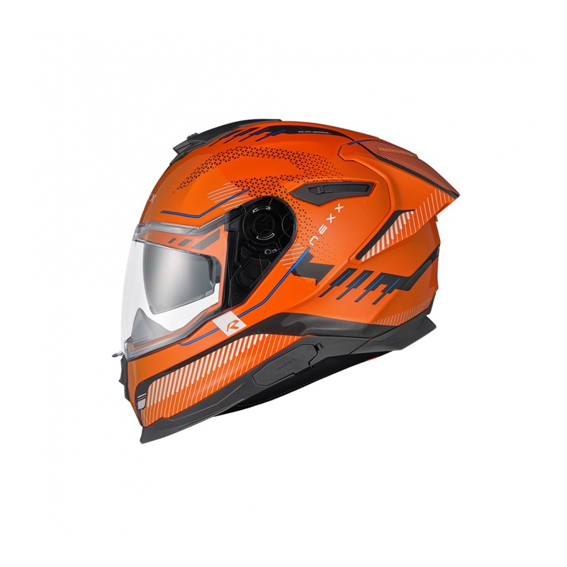 Casco integral de moto Nexx Y.100R Baron naranja liquidación