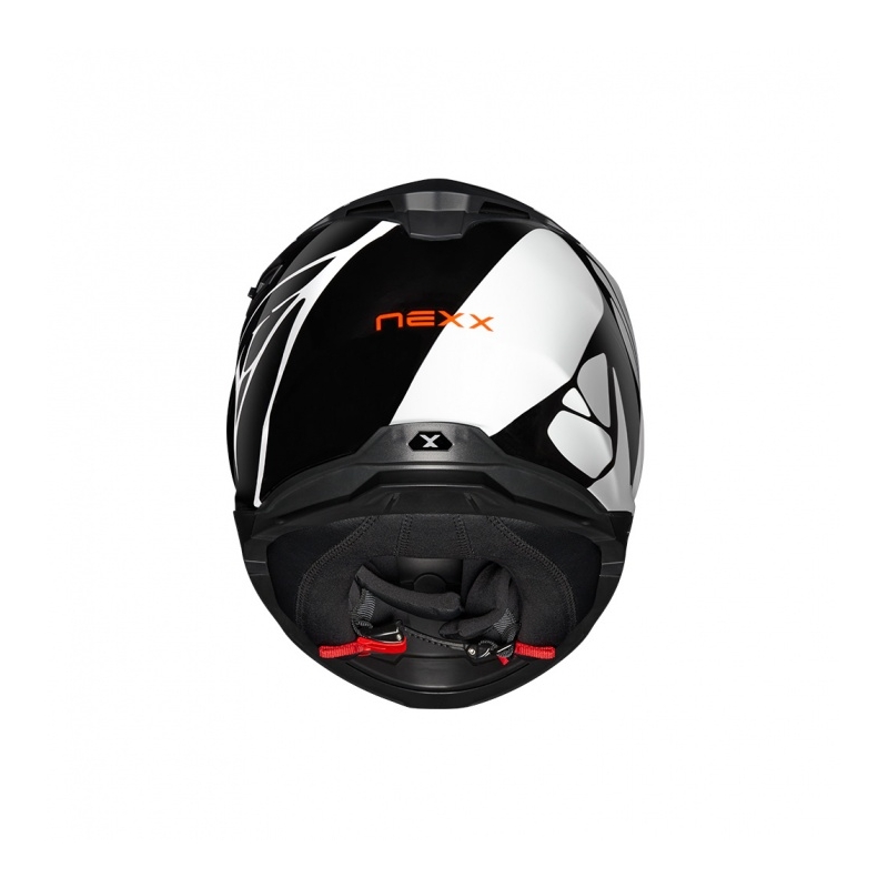 Casco integral de moto Nexx Y.100 B-SIDE blanco y negro liquidación