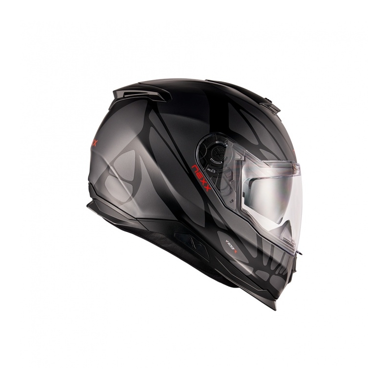 Casco integral de moto Nexx Y.100 B-SIDE negro-gris liquidación