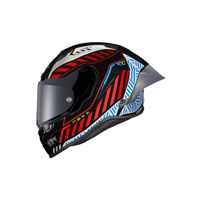 Casco integral de moto Nexx NEXX X.R3R Out Brake negro y blanco liquidación