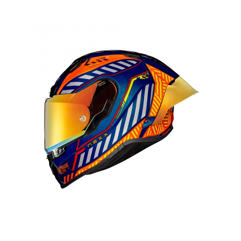 Casco integral de moto Nexx NEXX X.R3R Out Brake naranja liquidación