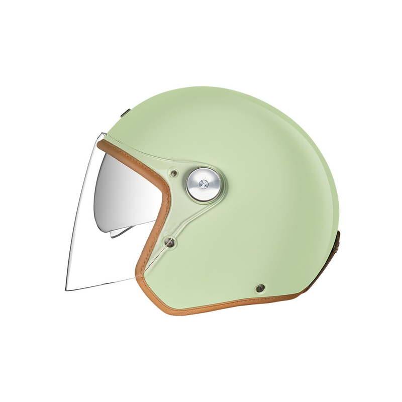 Casco de moto abierto Nexx X.G30 Clubhouse SV verde liquidación