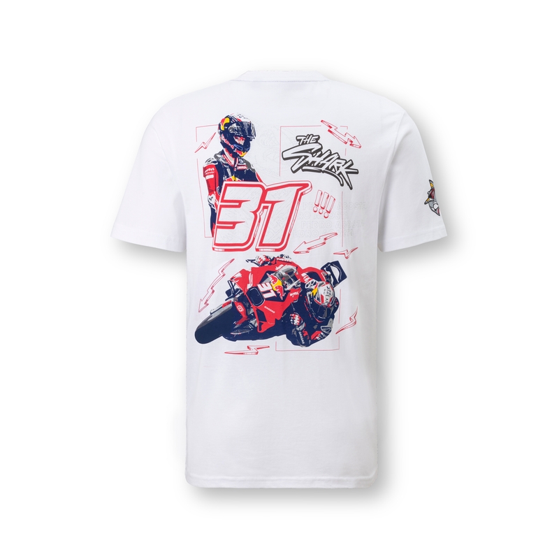 Camiseta Red Bull Gas P. Acosta blanco