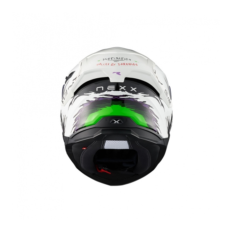 Casco integral para moto Nexx Y.100R Night Rider blanco liquidación