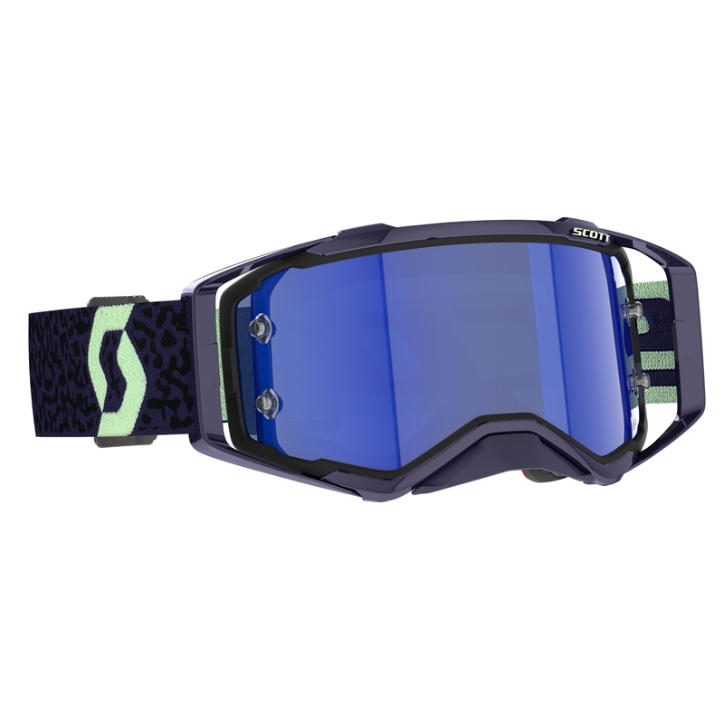 Gafas de motocross Scott Prospect AMP púrpura-verde-azul