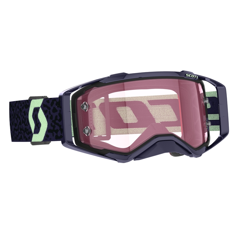 Gafas de motocross Scott Prospect AMP púrpura-verde-rosa