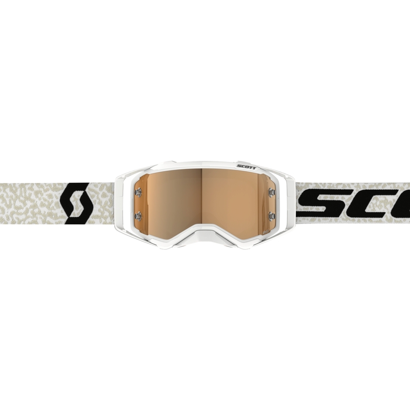 Gafas de motocross Scott Prospect AMP blanco-negro-oro