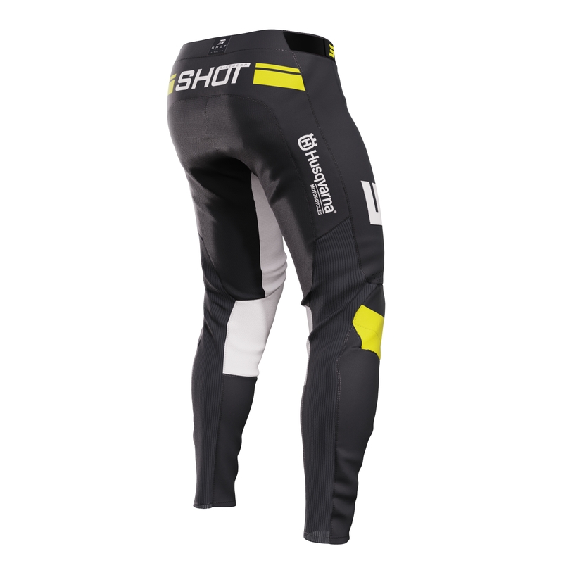 Pantalones motocross Shot Aerolite Husqvarna LE negro venta liquidación