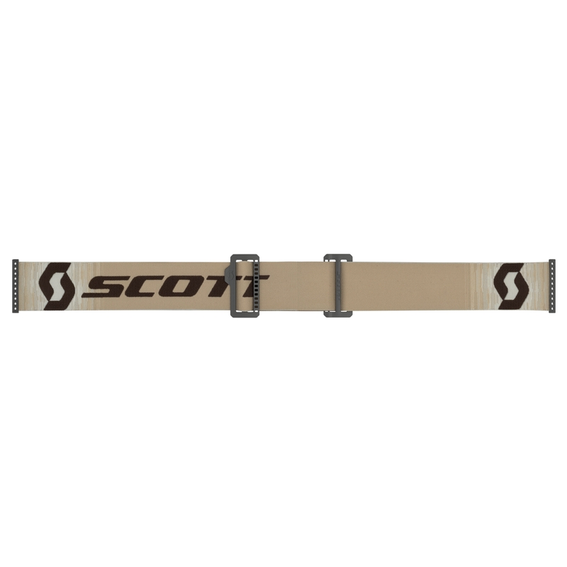 Gafas de motocross Scott Prospect CH beige-marrón-plata