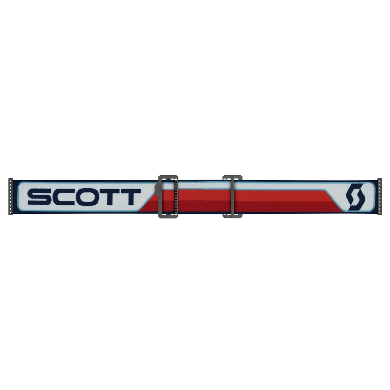 Gafas de motocross Scott Prospect CH rojo-blanco-amarillo