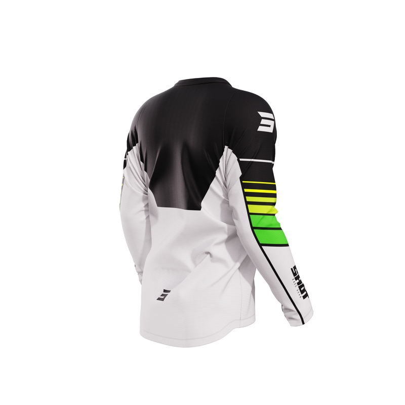 Maillot motocross Shot Devo Peak verde liquidación