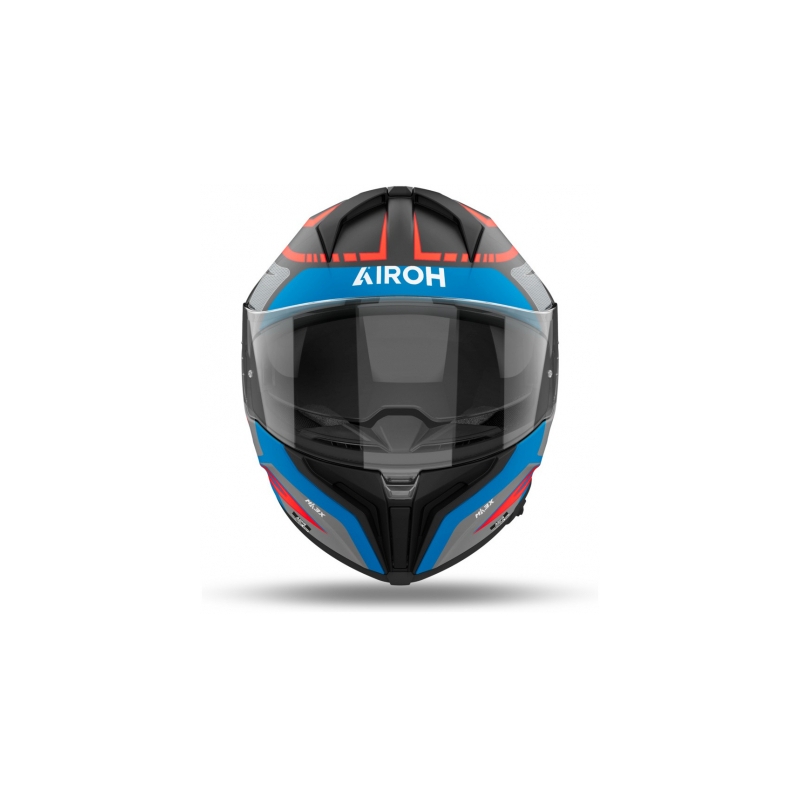 Casco integral de moto Airoh Matryx Rider azul oscuro mate