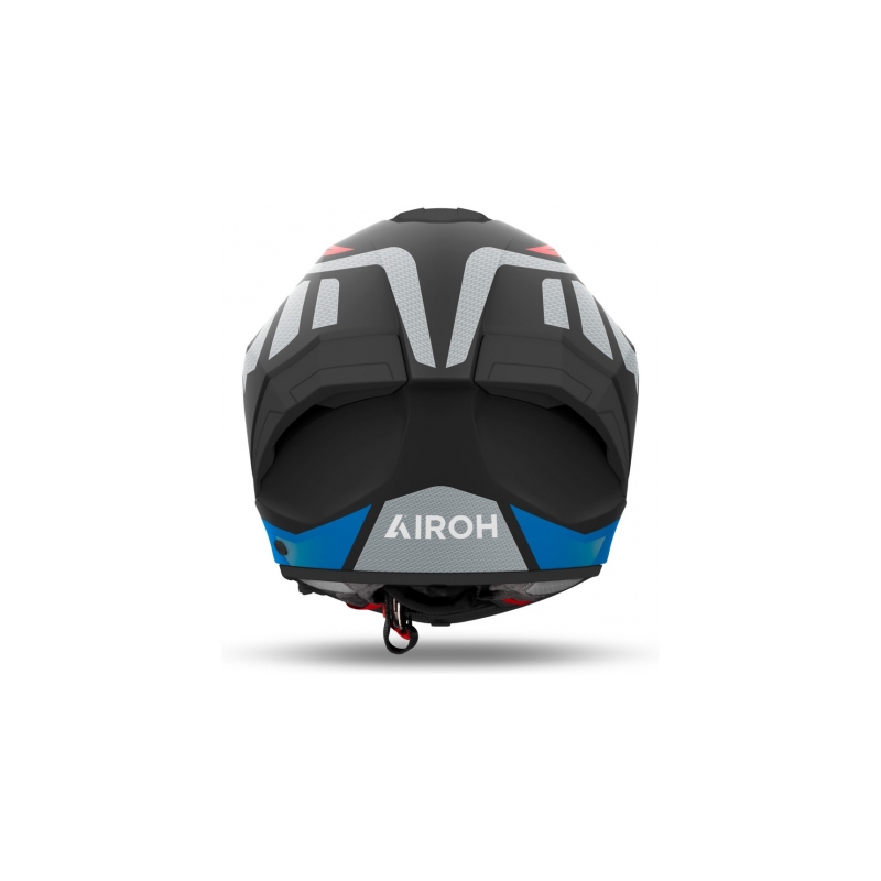 Casco integral de moto Airoh Matryx Rider azul oscuro mate