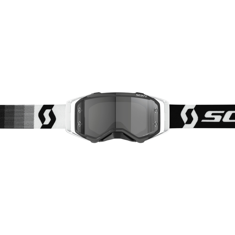 Gafas de motocross Scott Prospect Sand Dust Premium negras, blancas y grises